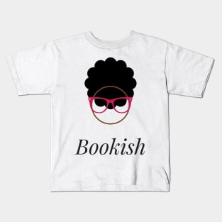 Bookish Afro Logo Kids T-Shirt